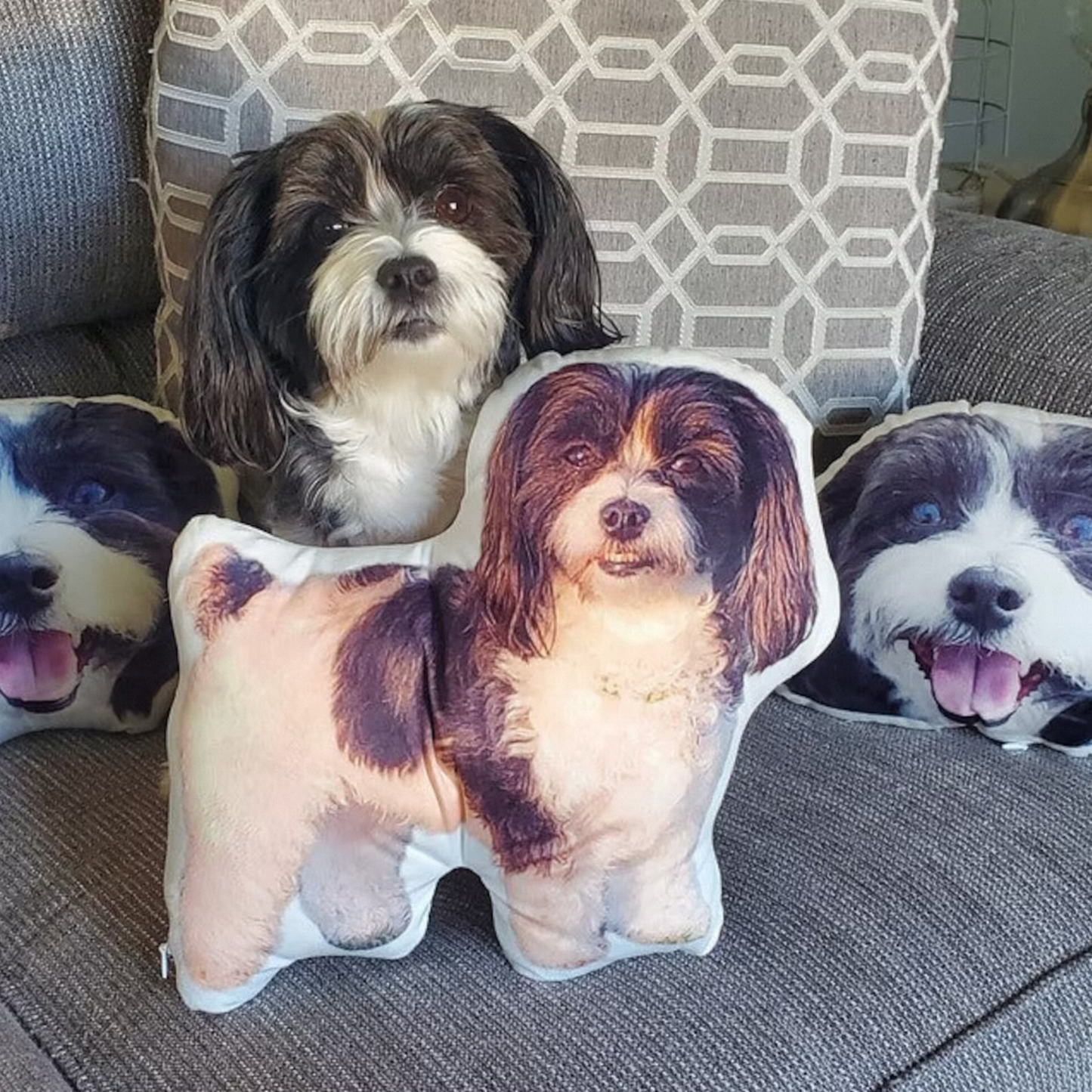 Custom 3D Pet Pillows | Personalized Pet Photo Pillow | 3D Custom Dog or Cat Pillow | Memorial Home Decor Gift for Christmas | Pet Lovers