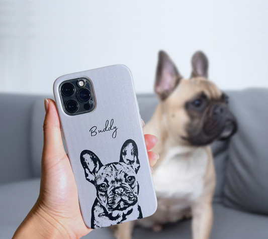 Custom Pet Phone Case Using Pet Photo | Name Custom Dog Phone Case Custom Cat Phone Case Personalized Phone Case Cat iPhone Case